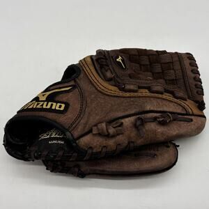 Mizuno Baseball Glove GSL 1100D Brown Leather 11" RHT Professional Model Mitt
